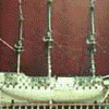 Bone Model Ship