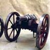 Model Cannon and Gun Carriage